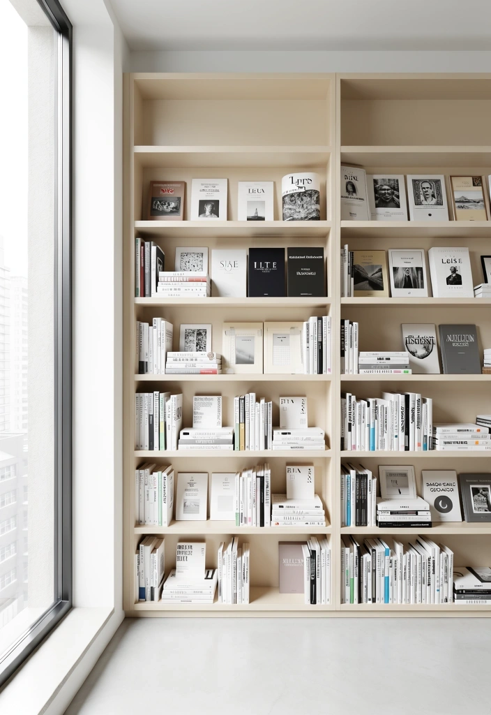 Curated book collection